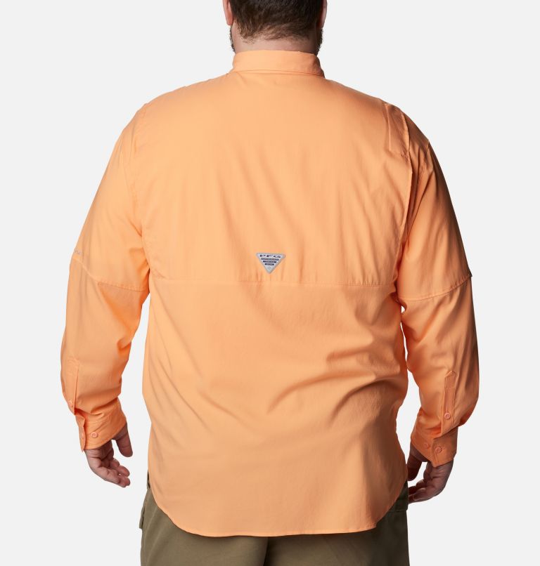 Men’s PFG Tamiami II Long Sleeve Shirt - Big, Color: Bright Nectar, image 2
