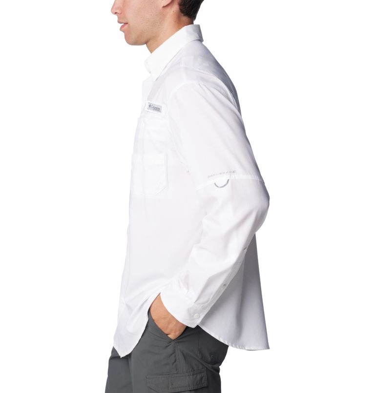 Men’s PFG Tamiami II Long Sleeve Shirt - Tall, Color: White, image 3