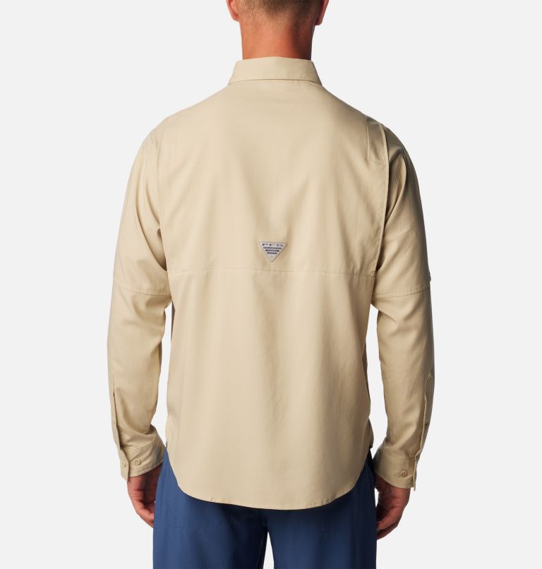 Men’s PFG Tamiami II Long Sleeve Shirt - Tall, Color: Fossil, image 2