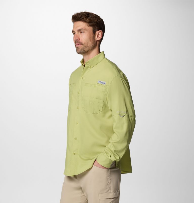 Chemise à manches longues PFG Tamiami II pour homme - Grandes tailles, Color: Pear, image 4