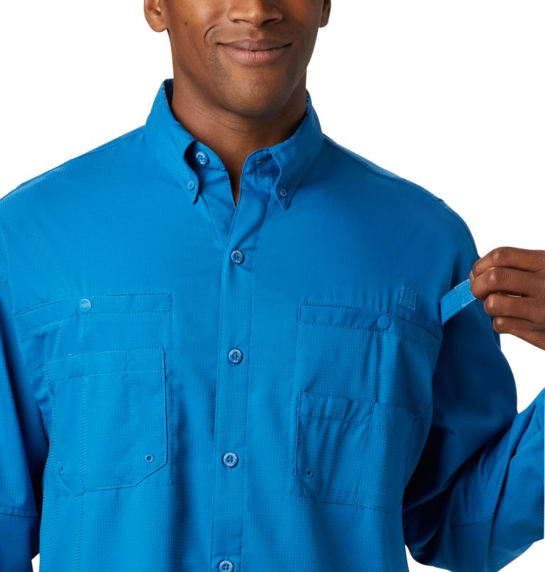 Tamiami II LS Shirt | 440 | 2XT, Color: Dark Pool, image 3