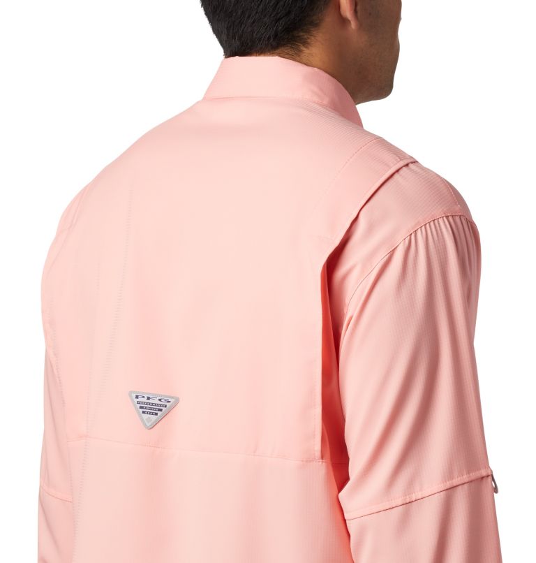 Men’s PFG Tamiami II Long Sleeve Shirt - Tall, Color: Sorbet, image 5