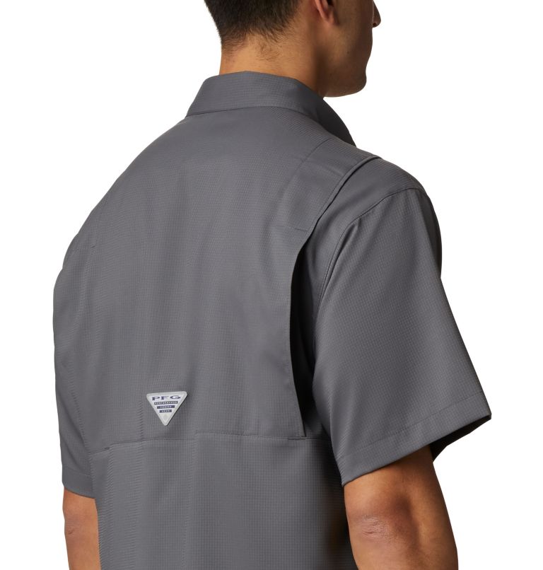 Men’s PFG Tamiami II Short Sleeve Shirt, Color: City Grey, image 5