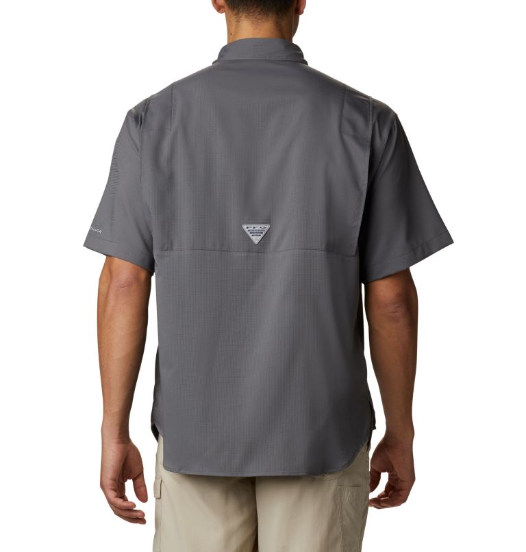 Men’s PFG Tamiami II Short Sleeve Shirt, Color: City Grey, image 2