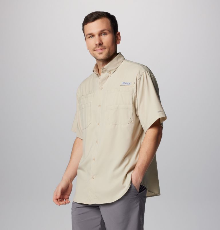 Columbia Tamiami Omni Wick Button Up Long Sleeve Shirt - Mr