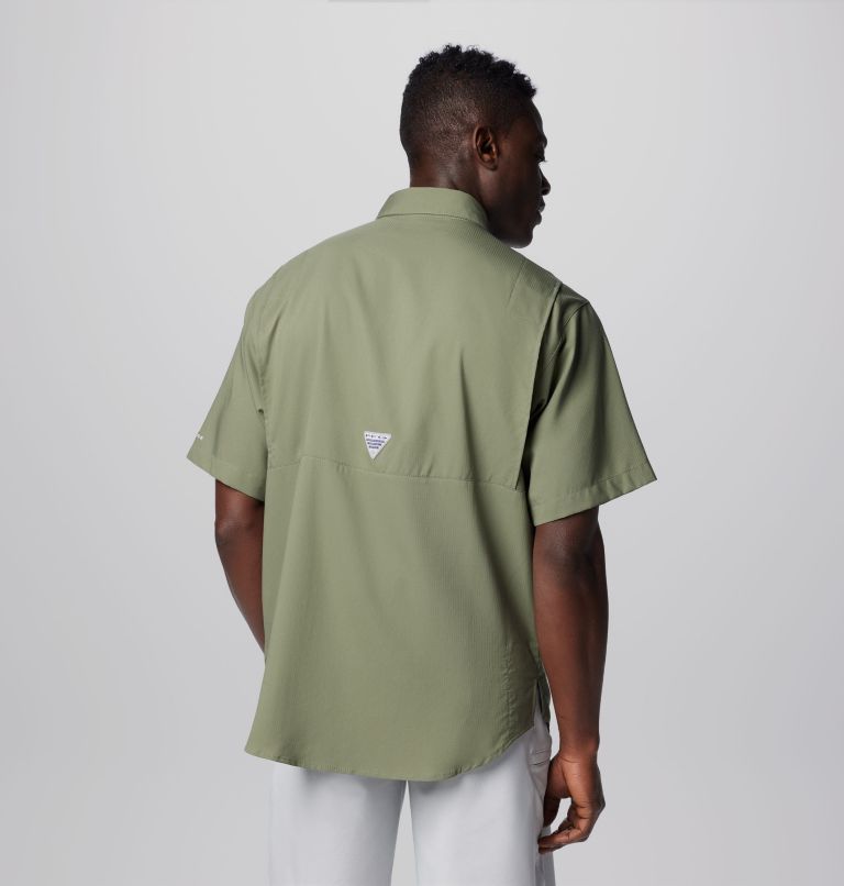Men’s PFG Tamiami II Short Sleeve Shirt, Color: Cypress, image 2