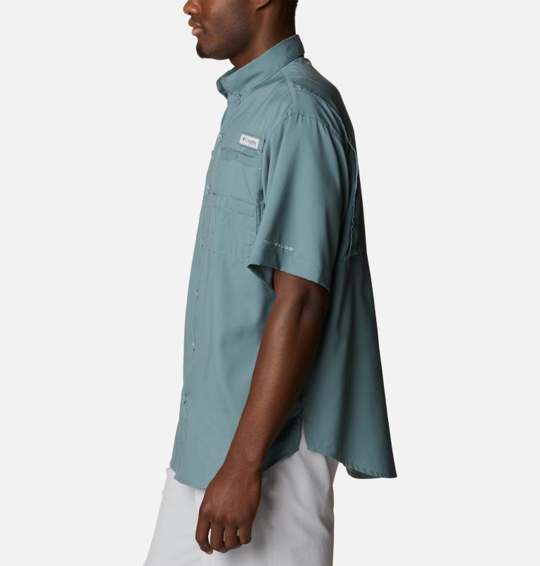 Thumbnail: Men’s PFG Tamiami II Short Sleeve Shirt - Tall, Color: Metal, image 3