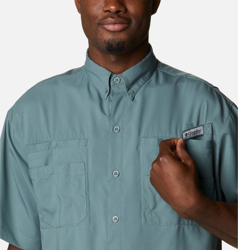 Men’s PFG Tamiami II Short Sleeve Shirt - Tall, Color: Metal, image 4