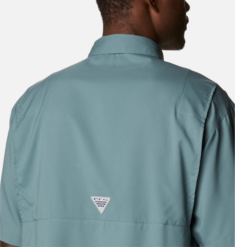 Men’s PFG Tamiami II Short Sleeve Shirt, Color: Metal, image 5