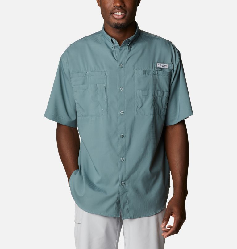 Men’s PFG Tamiami II Short Sleeve Shirt - Tall, Color: Metal, image 1