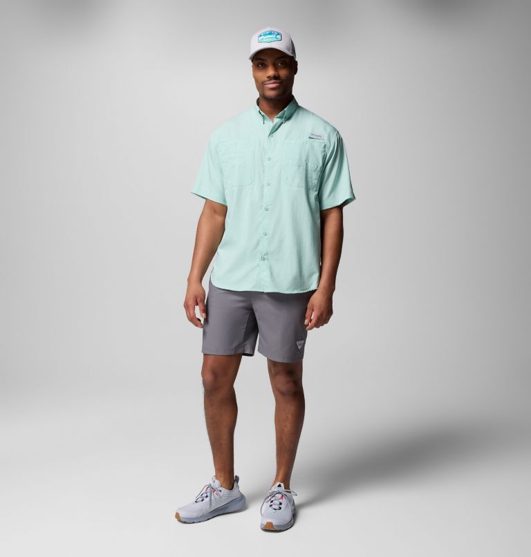 Men’s PFG Tamiami II Short Sleeve Shirt, Color: Misty Jade, image 9