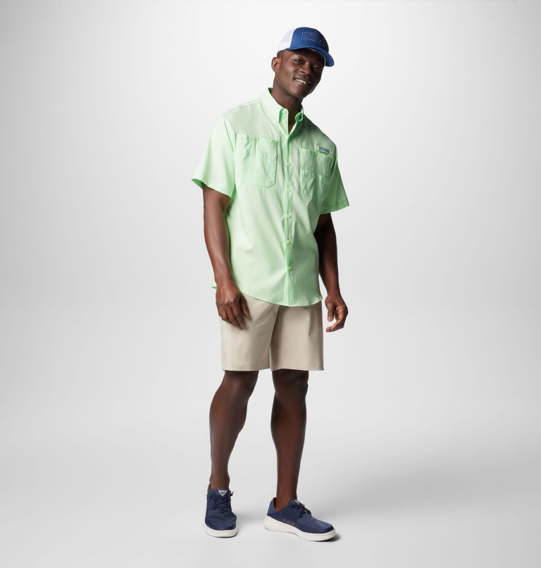 Men’s PFG Tamiami II Short Sleeve Shirt, Color: Key West, image 3
