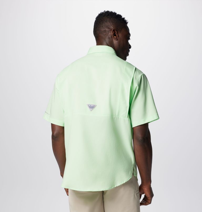 Columbia PFG Polo Shirt - Mint Green - XL