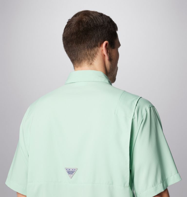 Men’s PFG Tamiami II Short Sleeve Shirt, Color: New Mint, image 6
