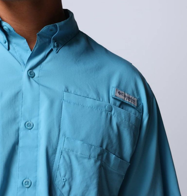 Men’s PFG Tamiami II Short Sleeve Shirt, Color: Vintage Blue