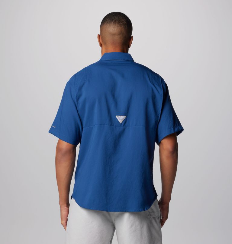 Men’s PFG Tamiami II Short Sleeve Shirt, Color: Carbon, image 2