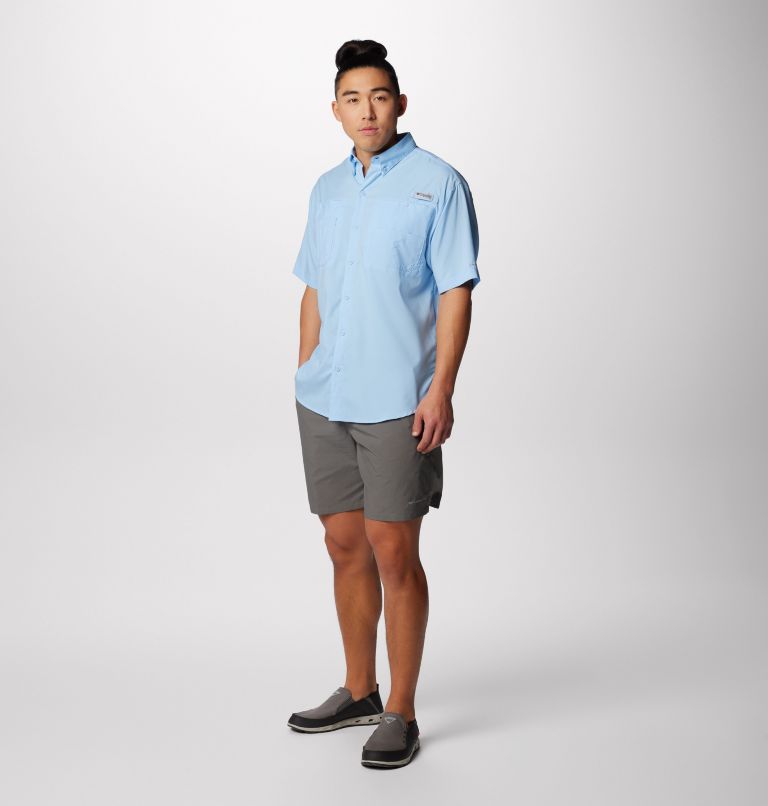 Men’s PFG Tamiami II Short Sleeve Shirt, Color: Sail, image 3
