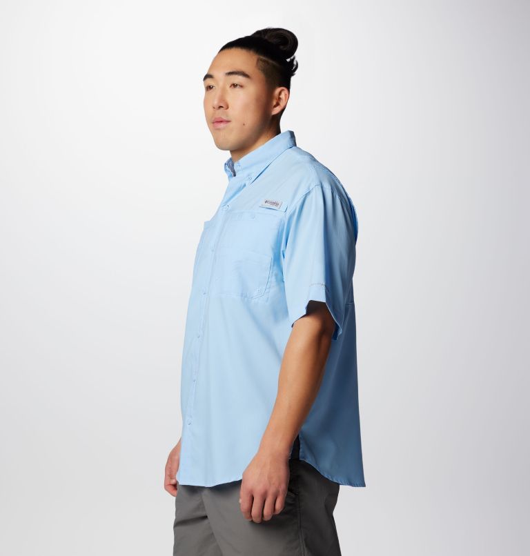 Men’s PFG Tamiami II Short Sleeve Shirt, Color: Sail, image 4