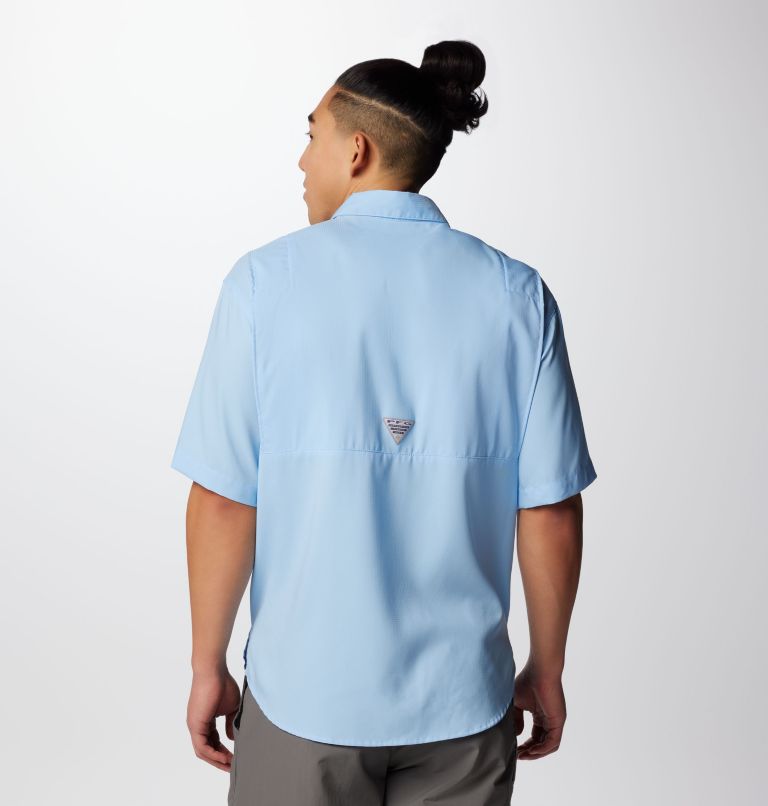 Men’s PFG Tamiami II Short Sleeve Shirt, Color: Sail, image 2