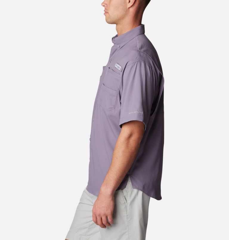 Thumbnail: Men’s PFG Tamiami II Short Sleeve Shirt, Color: Granite Purple, image 3