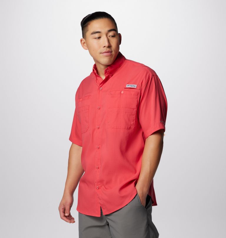 Red columbia hot sale shirt