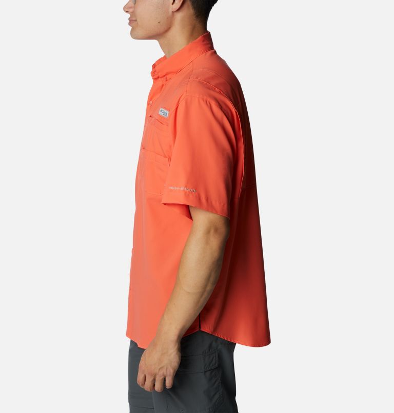 Men’s PFG Tamiami II Short Sleeve Shirt, Color: Corange, image 3