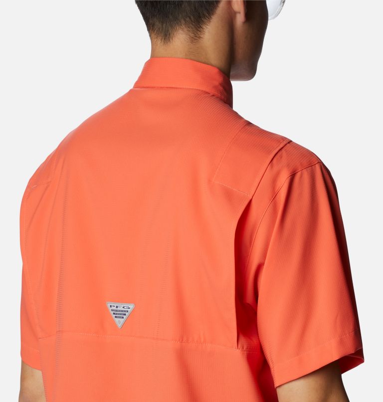 Men’s PFG Tamiami II Short Sleeve Shirt, Color: Corange, image 5
