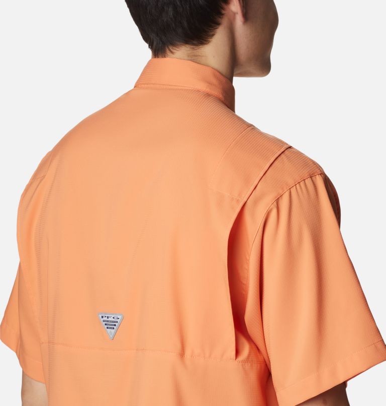 Men’s PFG Tamiami II Short Sleeve Shirt, Color: Orange Reef, image 5
