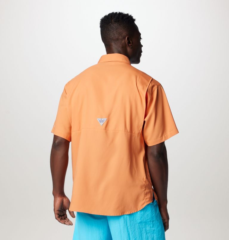 Thumbnail: Men’s PFG Tamiami II Short Sleeve Shirt, Color: Dusty Orange, image 2