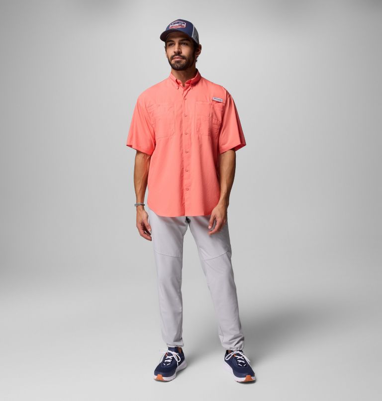 Men’s PFG Tamiami II Short Sleeve Shirt, Color: Melonade, image 8