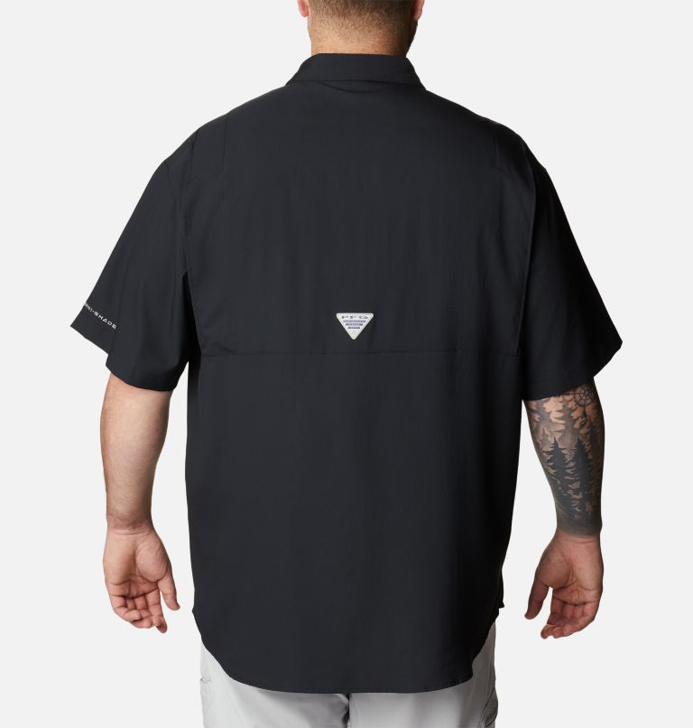 Thumbnail: Men’s PFG Tamiami II Short Sleeve Shirt - Big, Color: Black, image 2