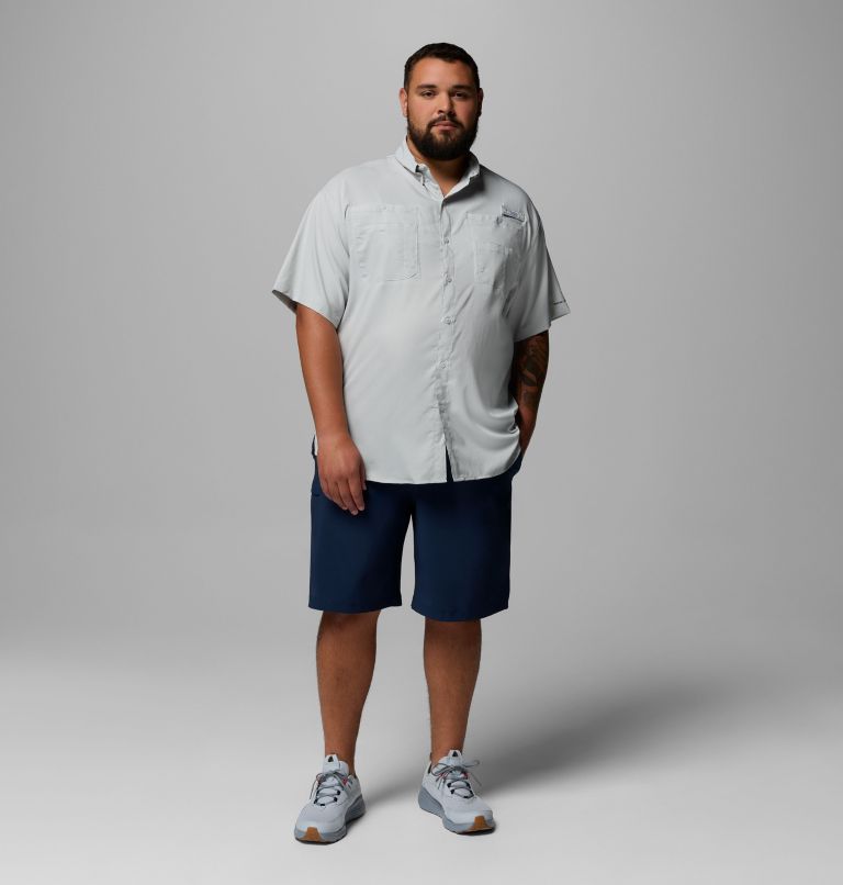 Men’s PFG Tamiami II Short Sleeve Shirt - Big, Color: Cool Grey, image 2