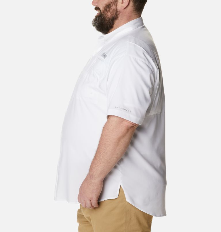 Men’s PFG Tamiami II Short Sleeve Shirt - Big, Color: White, image 3