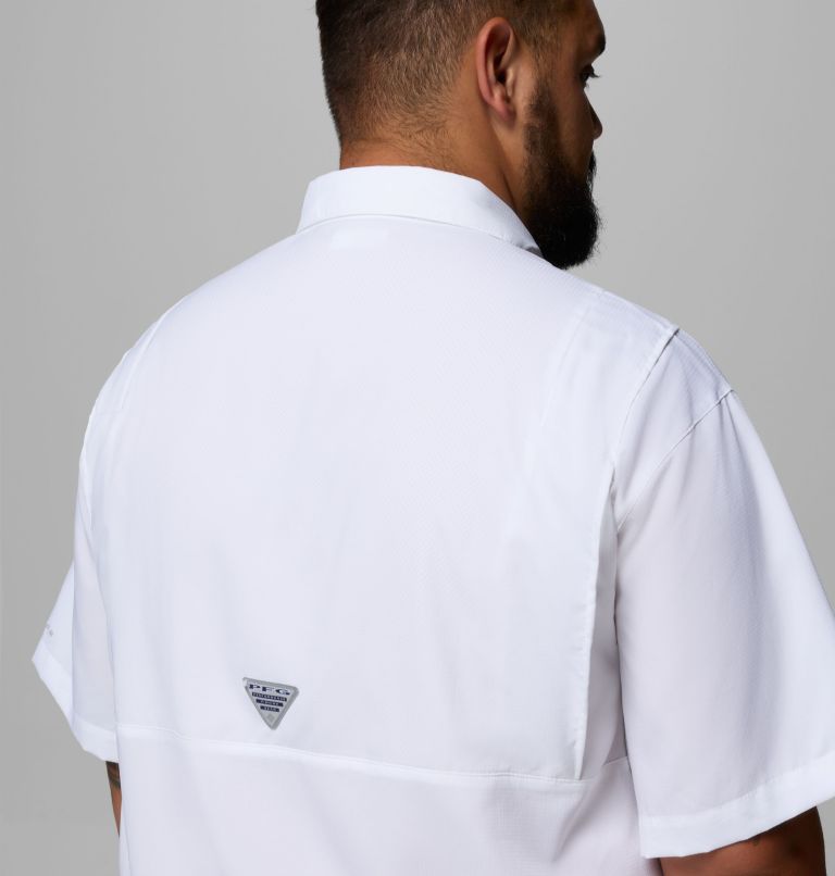 Men’s PFG Tamiami II Short Sleeve Shirt - Big, Color: White, image 6