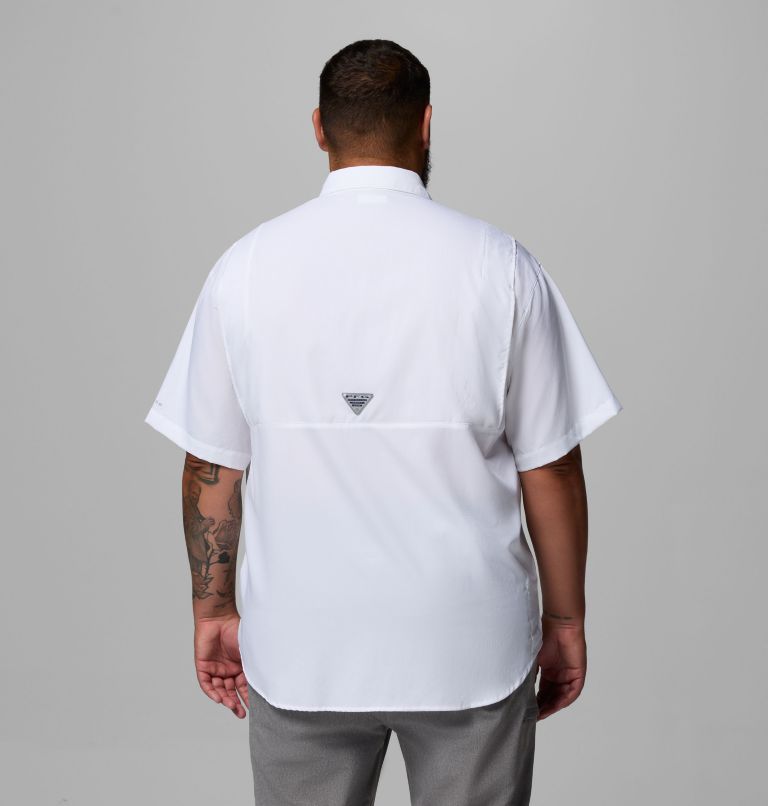Men’s PFG Tamiami II Short Sleeve Shirt - Big, Color: White, image 3