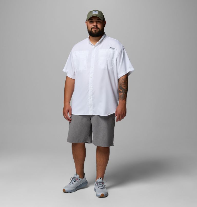 Men’s PFG Tamiami II Short Sleeve Shirt - Big, Color: White, image 2
