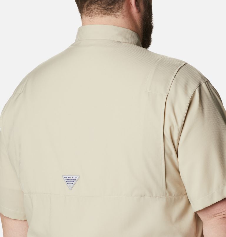 Men’s PFG Tamiami II Short Sleeve Shirt - Big, Color: Fossil, image 5