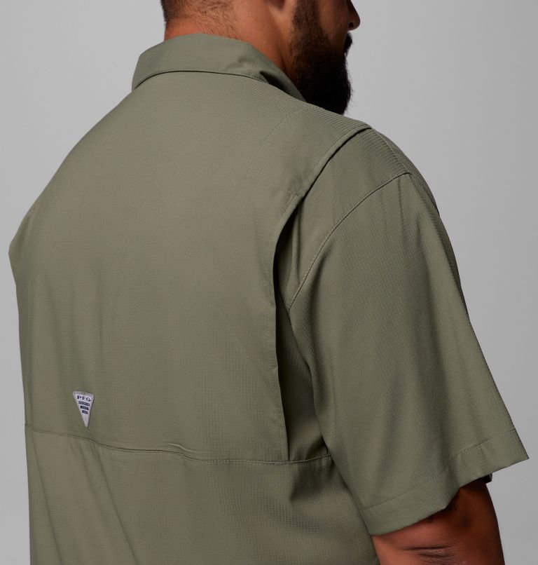Men’s PFG Tamiami II Short Sleeve Shirt - Big, Color: Cypress, image 6