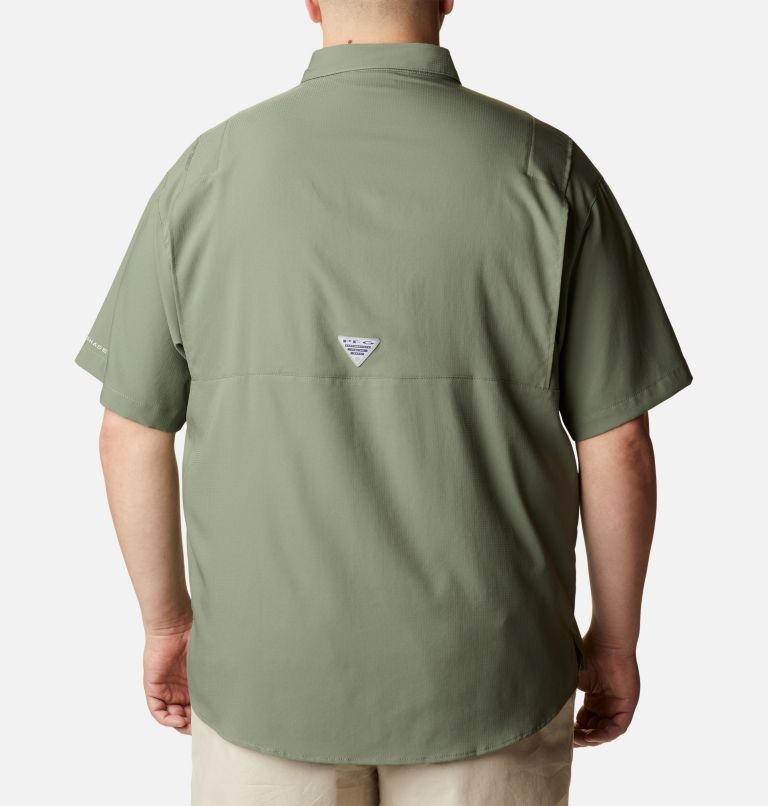 Thumbnail: Men’s PFG Tamiami II Short Sleeve Shirt - Big, Color: Cypress, image 2