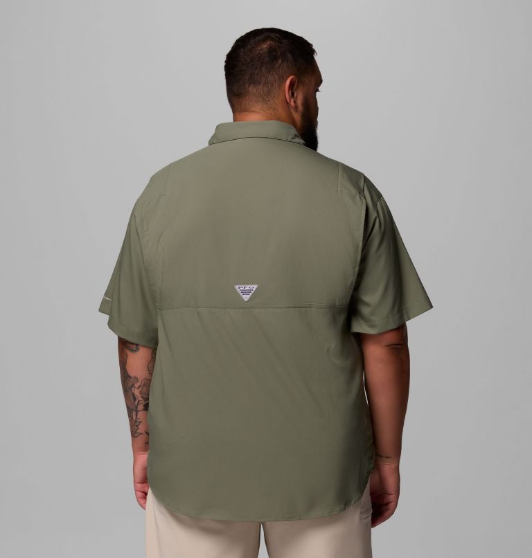 Men’s PFG Tamiami II Short Sleeve Shirt - Big, Color: Cypress, image 3