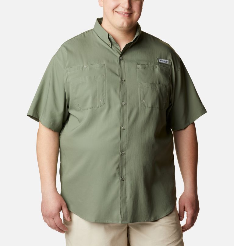 Men’s PFG Tamiami II Short Sleeve Shirt - Big, Color: Cypress, image 1