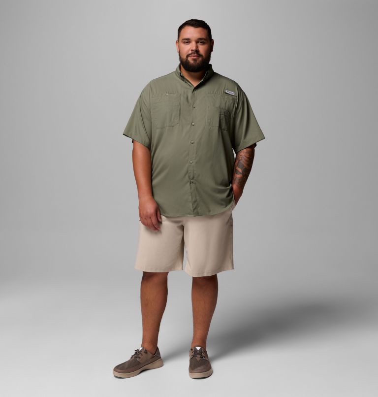Men’s PFG Tamiami II Short Sleeve Shirt - Big, Color: Cypress, image 2