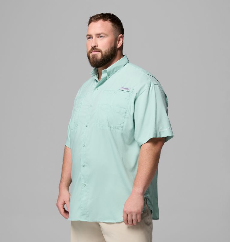 Men’s PFG Tamiami II Short Sleeve Shirt - Big, Color: Misty Jade, image 4