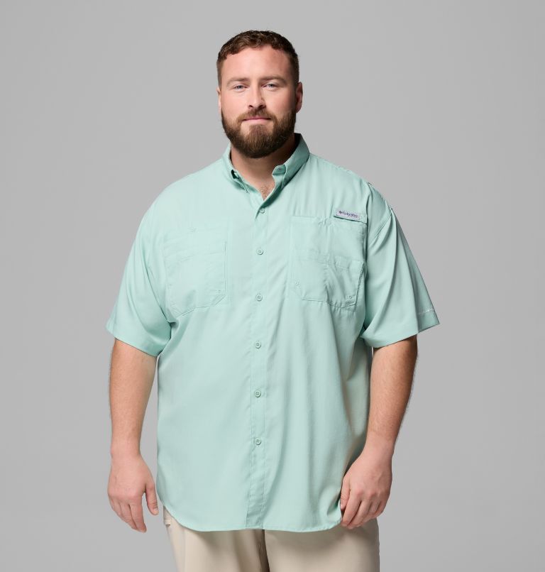 Men’s PFG Tamiami II Short Sleeve Shirt - Big, Color: Misty Jade, image 1