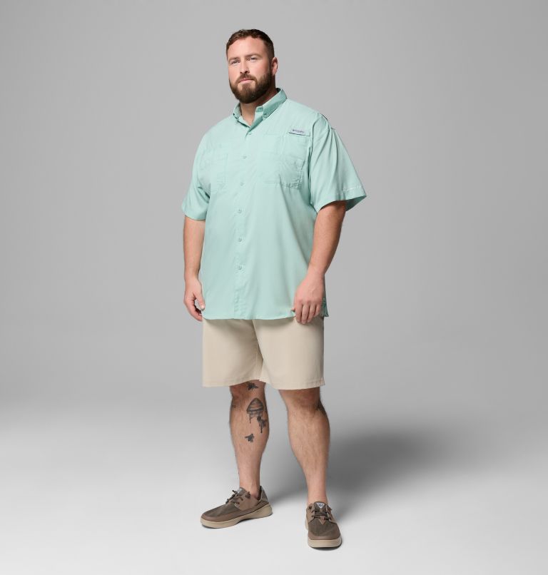 Men’s PFG Tamiami II Short Sleeve Shirt - Big, Color: Misty Jade, image 2