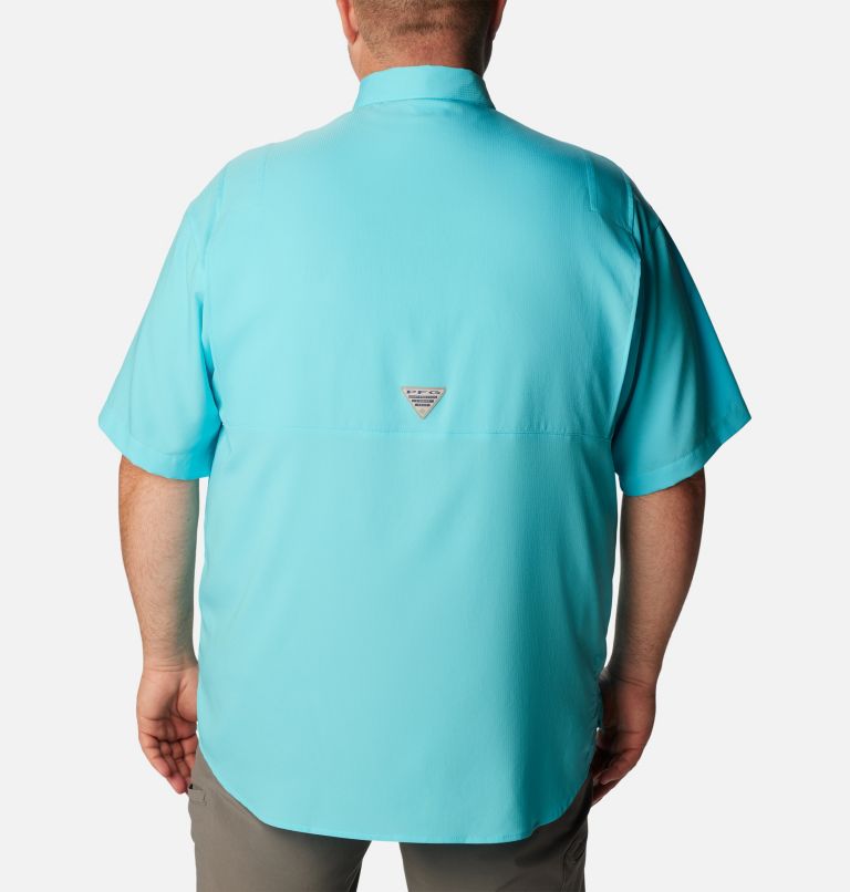 Men’s PFG Tamiami II Short Sleeve Shirt - Big, Color: Opal Blue, image 2
