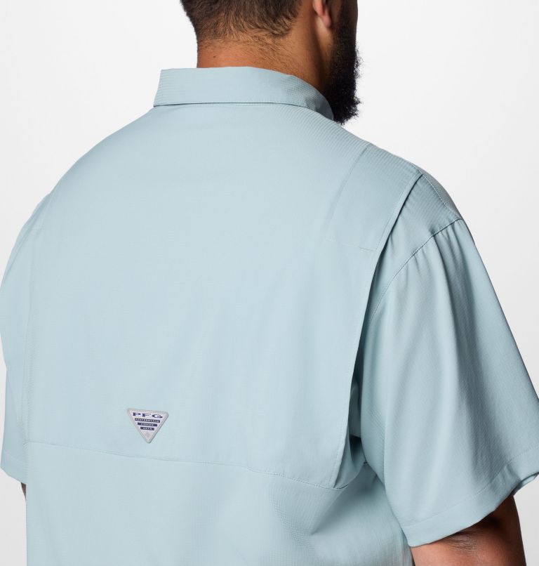 Men’s PFG Tamiami II Short Sleeve Shirt - Big, Color: Crushed Blue, image 6