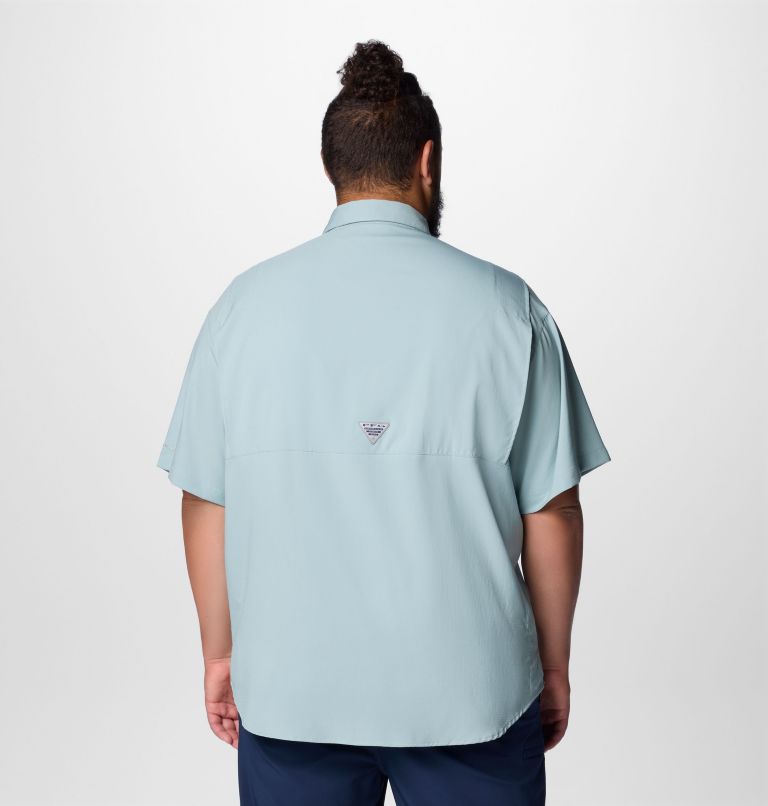 Men’s PFG Tamiami II Short Sleeve Shirt - Big, Color: Crushed Blue, image 2