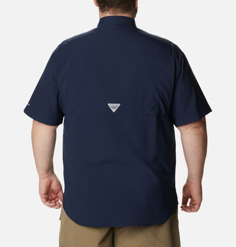 Men’s PFG Tamiami II Short Sleeve Shirt - Big, Color: Collegiate Navy, image 2
