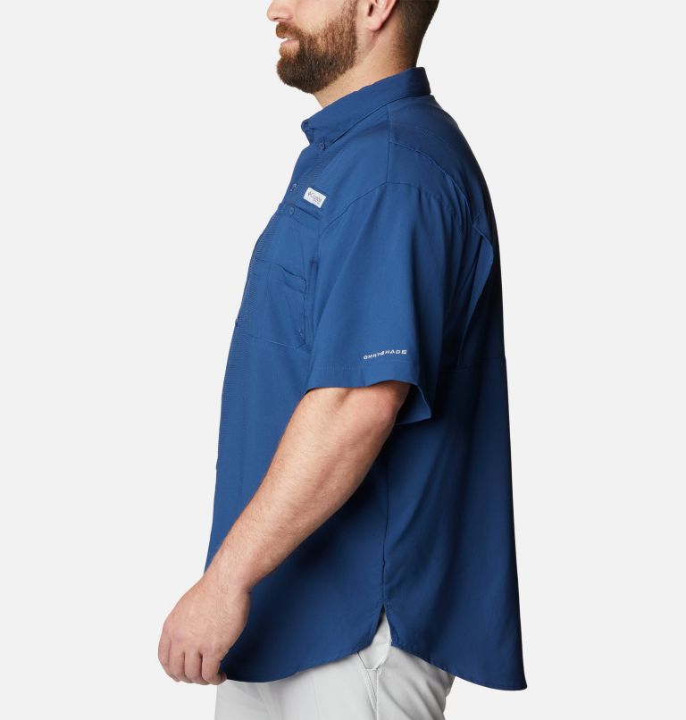 Men’s PFG Tamiami II Short Sleeve Shirt - Big, Color: Carbon, image 3